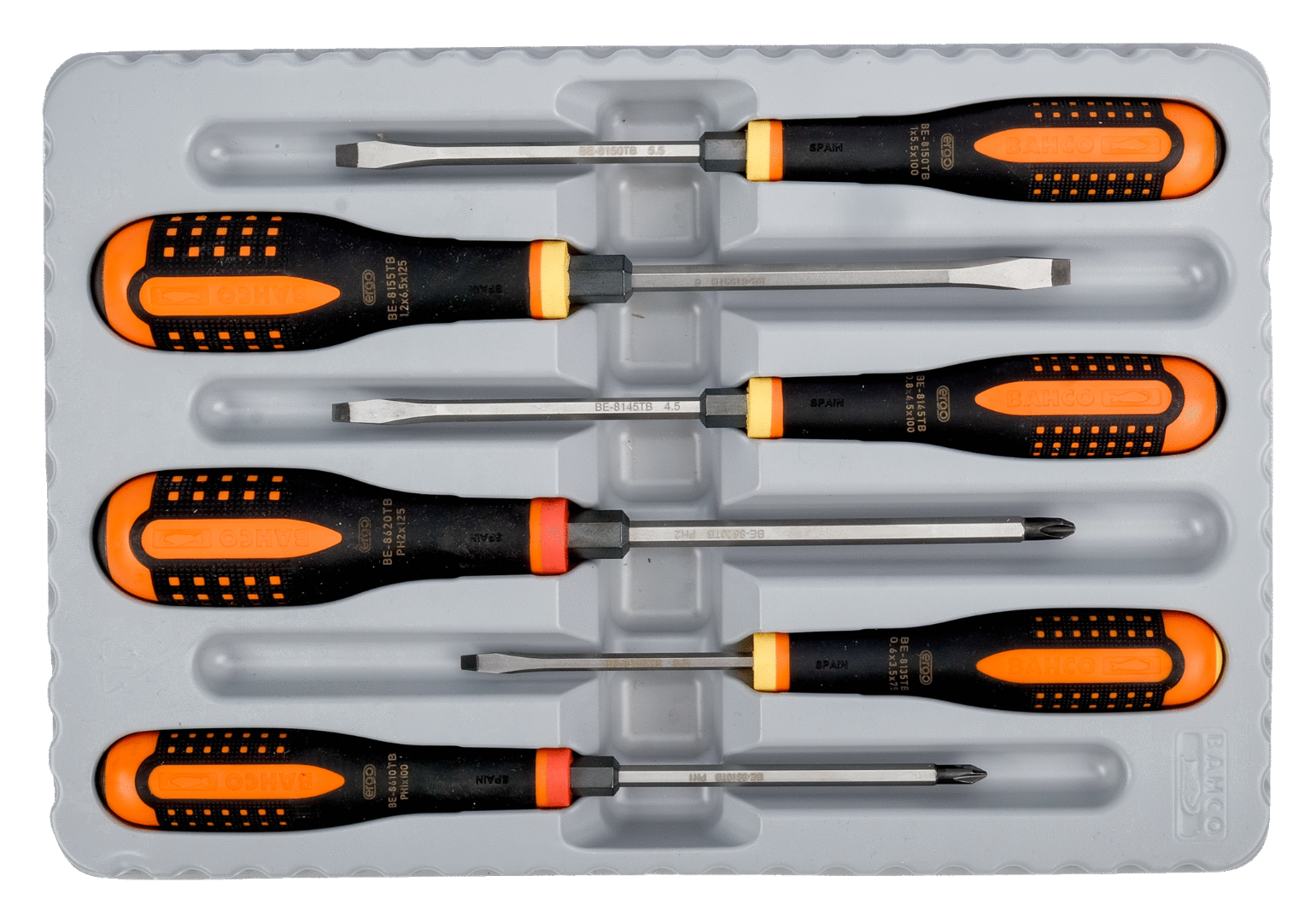 Набор ударных отверток, картонная коробка. BE-9881TB